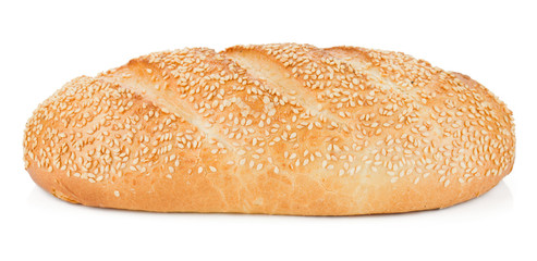 White bread with sesame