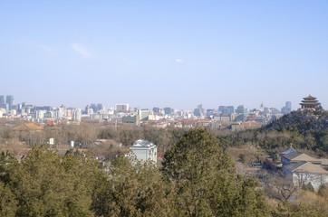 Obraz premium Aerial View of Beijng / Peking - China