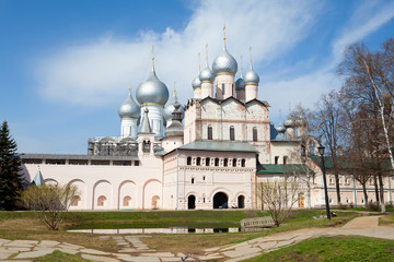 Fototapeta na wymiar Rostov the Great. Kremlin. Russia.