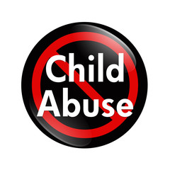 No Child Abuse button