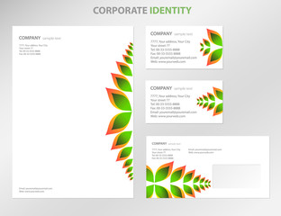 Business style templates. Vector
