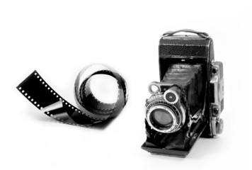 old film photo camera