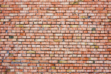 The texture of brick
