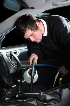 Sitzreinigung auto