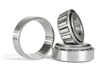 two roller bearings