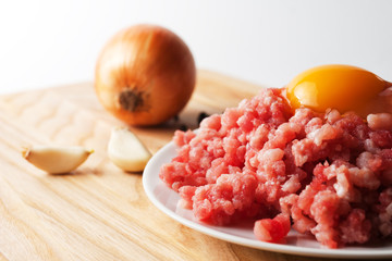 Raw minced meat