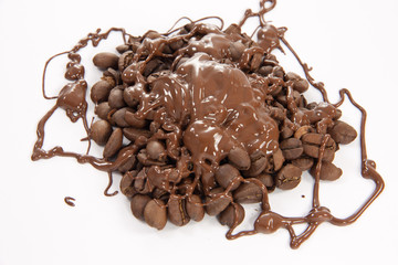 Messed up coffee beans