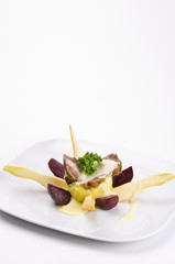 Rindfleisch mit Meerrettichsoße