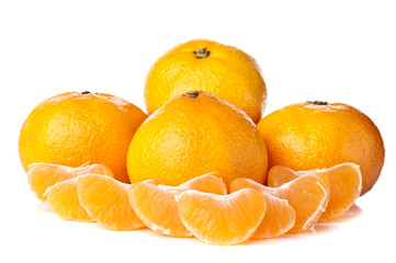 fresh orange mandarin