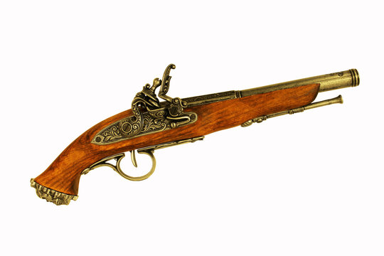 Antique gun eighteenth-nineteenth centuries.