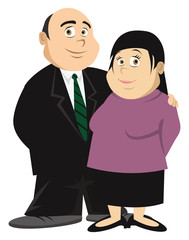 couple fat