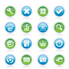 Internet and Web Site Icons - Vector Icon Set