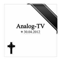 trauerkarte v3 analog-tv I
