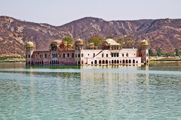 Fototapeta na wymiar Jaipur, Lake Palace