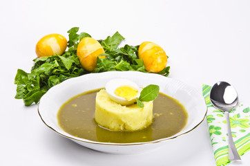 Polonische Sauerampfersuppe