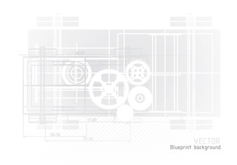 Technology blueprint abstract design