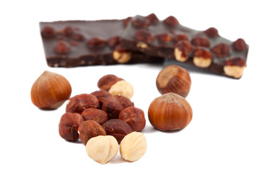 chocolate with nuts