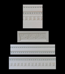 Plaster cornice collection © sas