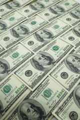 many dollars on the table