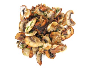 Champiñones al ajillo
