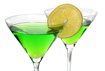 Martini and lime