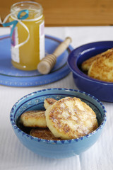 Sweet cheese pancakes