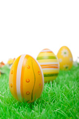 Frühlingsdeko mit Ostereiern