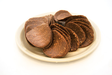 crispy milk chocolate with hazelnut