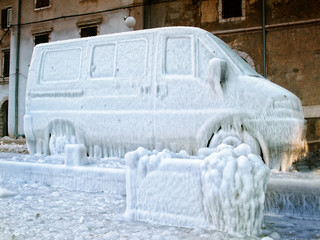 Frozen van