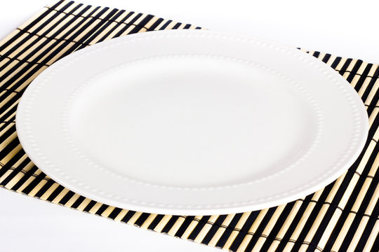 Empty White Dish
