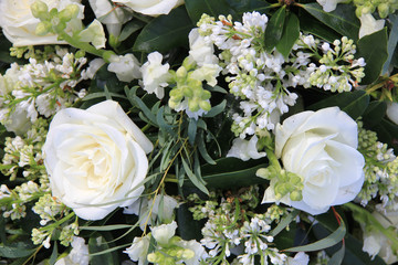Mixed white bouquet