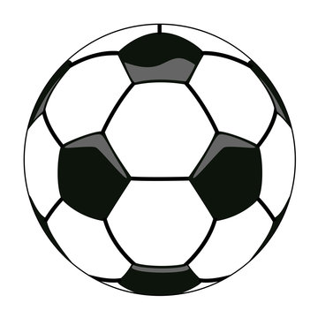 vector soccer ball clipart