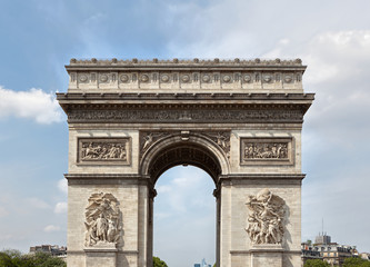Fototapeta premium The Arc de Triomphe in Paris