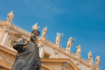 Obraz premium Saint Peter Holding a Key