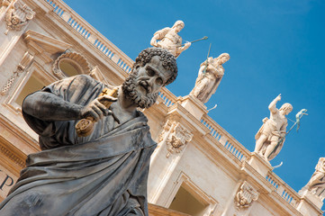 Obraz premium Saint Peter Holding a Key