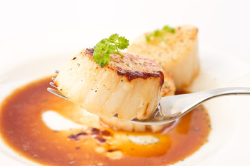 fried scallops