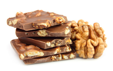 chocolate with walnuts