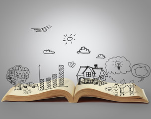 open amazing book