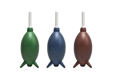 three color air Blower isolated