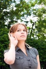 listening