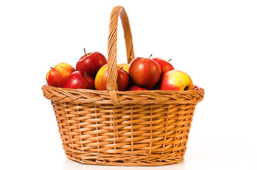 Ein Korb Äpfel