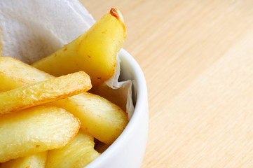 Bowl of Chips Close Up