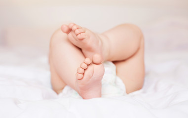 feet of a baby