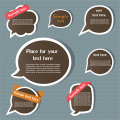 Speech bubbles