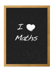 Fototapeta premium Love maths.