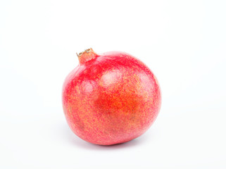 pomegranate isolated on white background