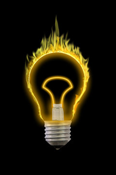 Burn your idea glow in the dark.