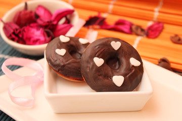 Schokoladendonuts