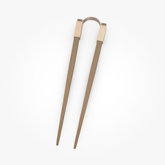3d render of chopsticks (for food)
