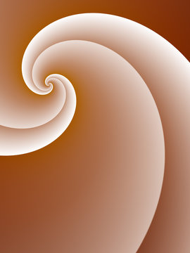 Red Spiral Background